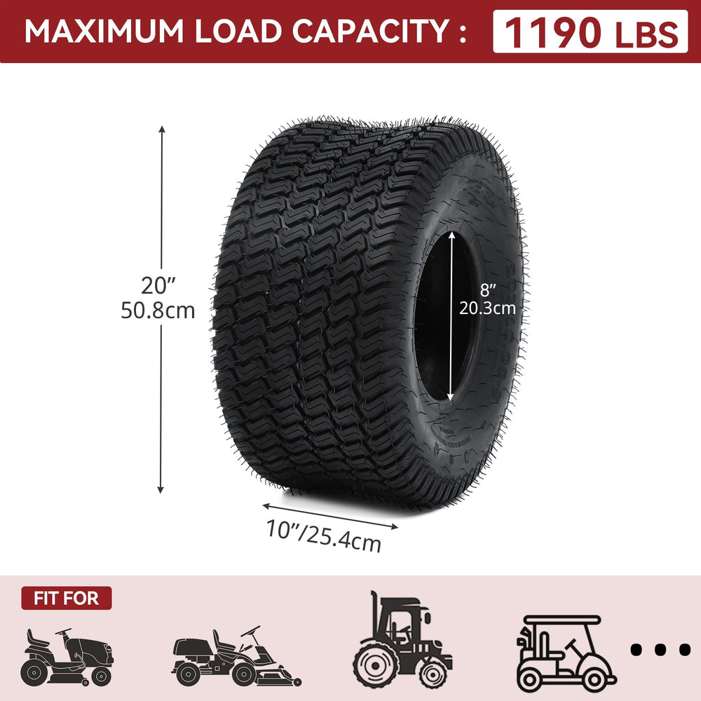 YITAMOTOR boxed set of two tires highlighting ready-to-install convenience