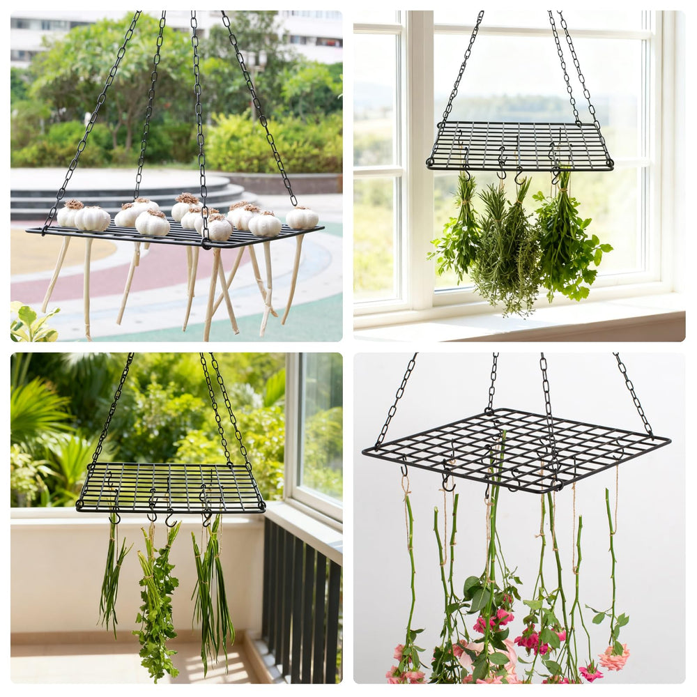 Yohsnor folded rack stored on hook saving space for compact kitchens