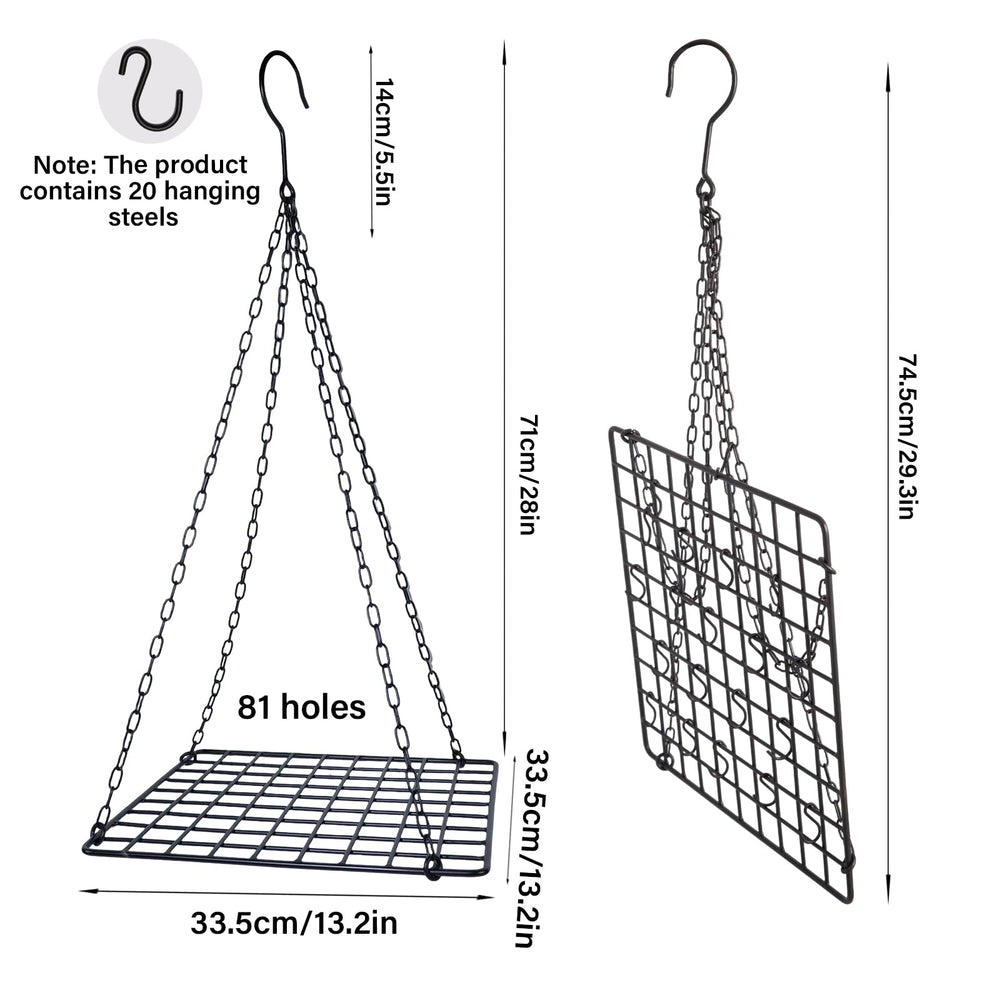 Yohsnor close-up of square mesh highlighting airflow and easy-clean surface