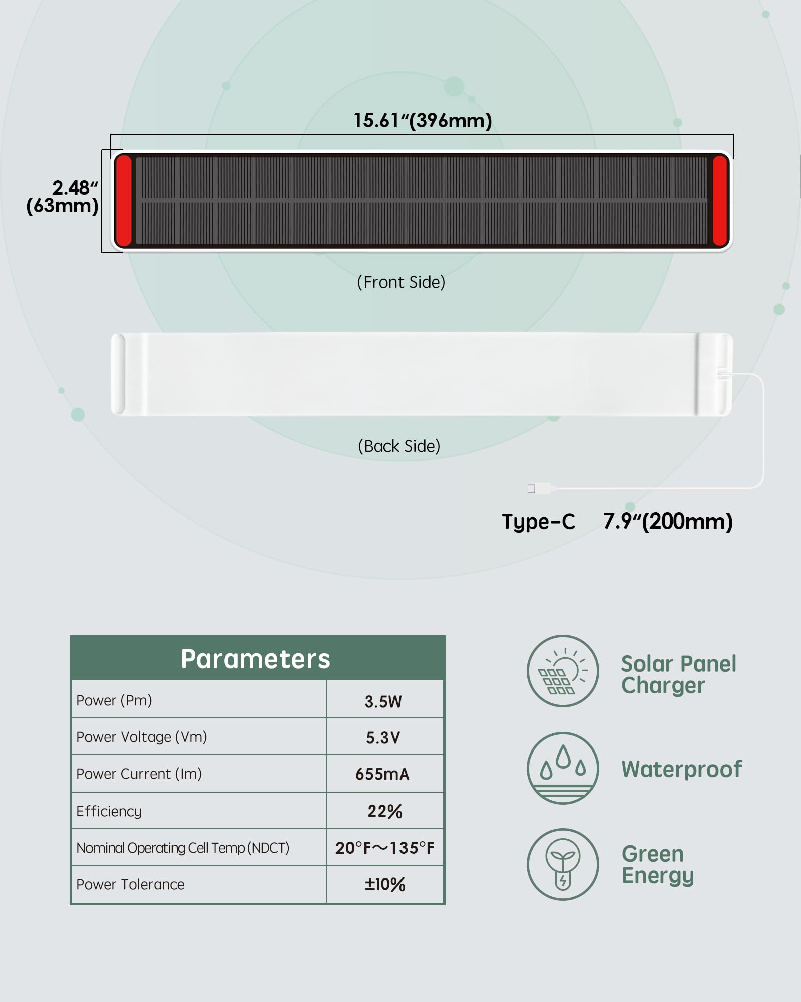 Yoolax panel mounted on an indoor shade illustrating easy installation benefit