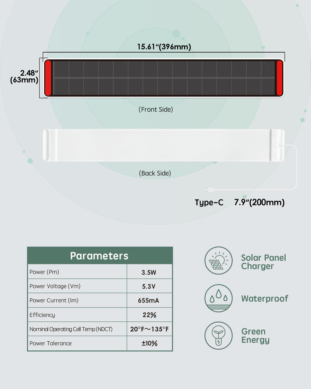 Yoolax panel mounted on an indoor shade illustrating easy installation benefit