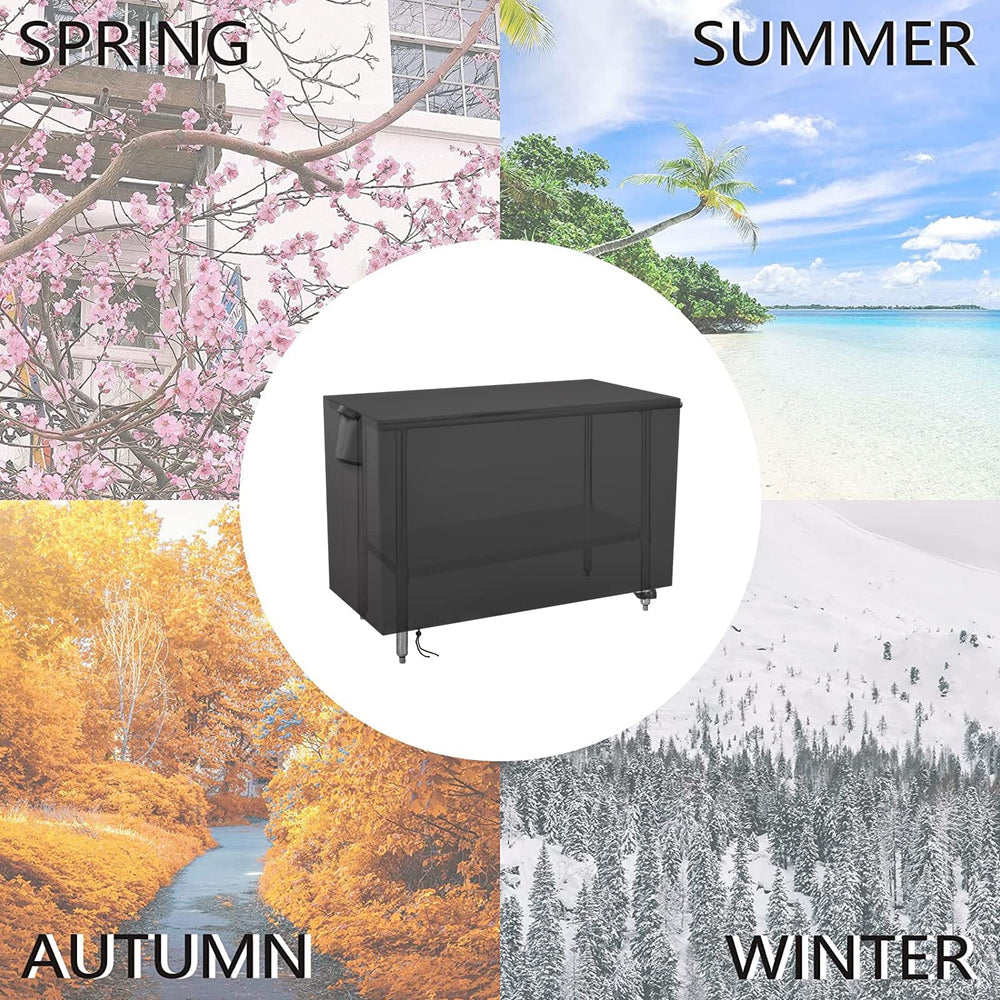 Youlvy folded cover compact for storage and off-season protection