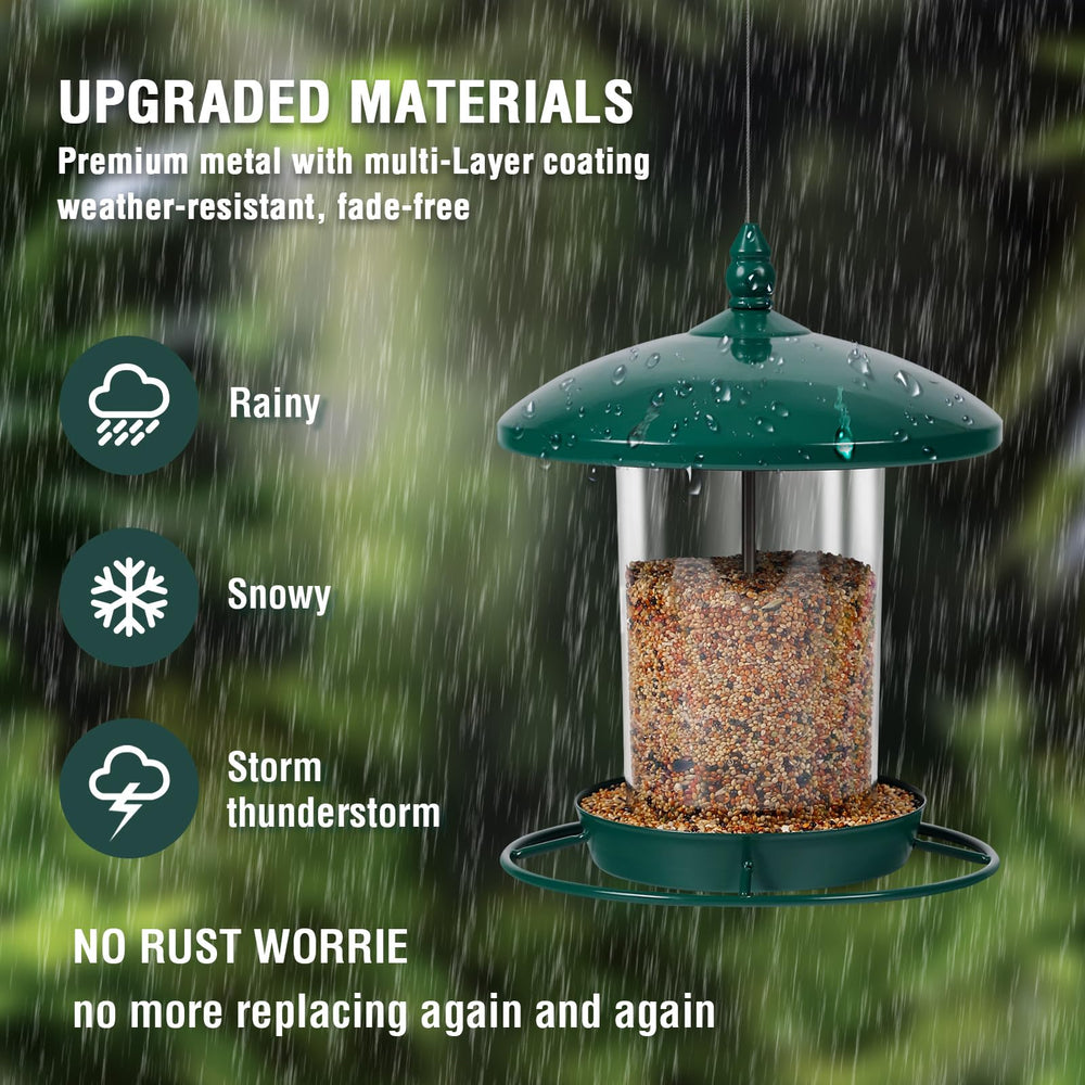 Youvip feeder top lid open for easy single‑hand refilling benefit