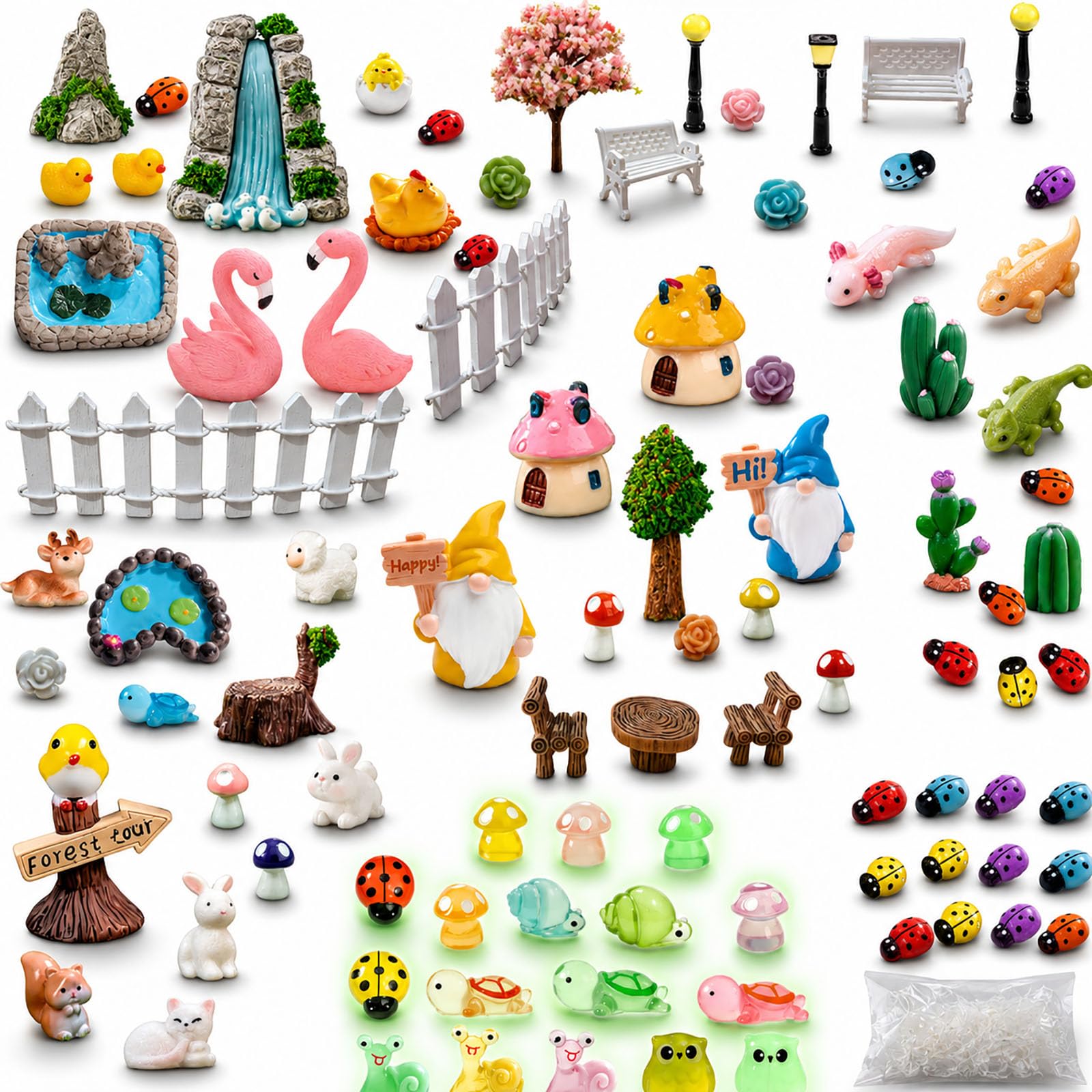 YSUNZIA front packaging showing full 100pcs kit and contents benefit starter-ready set