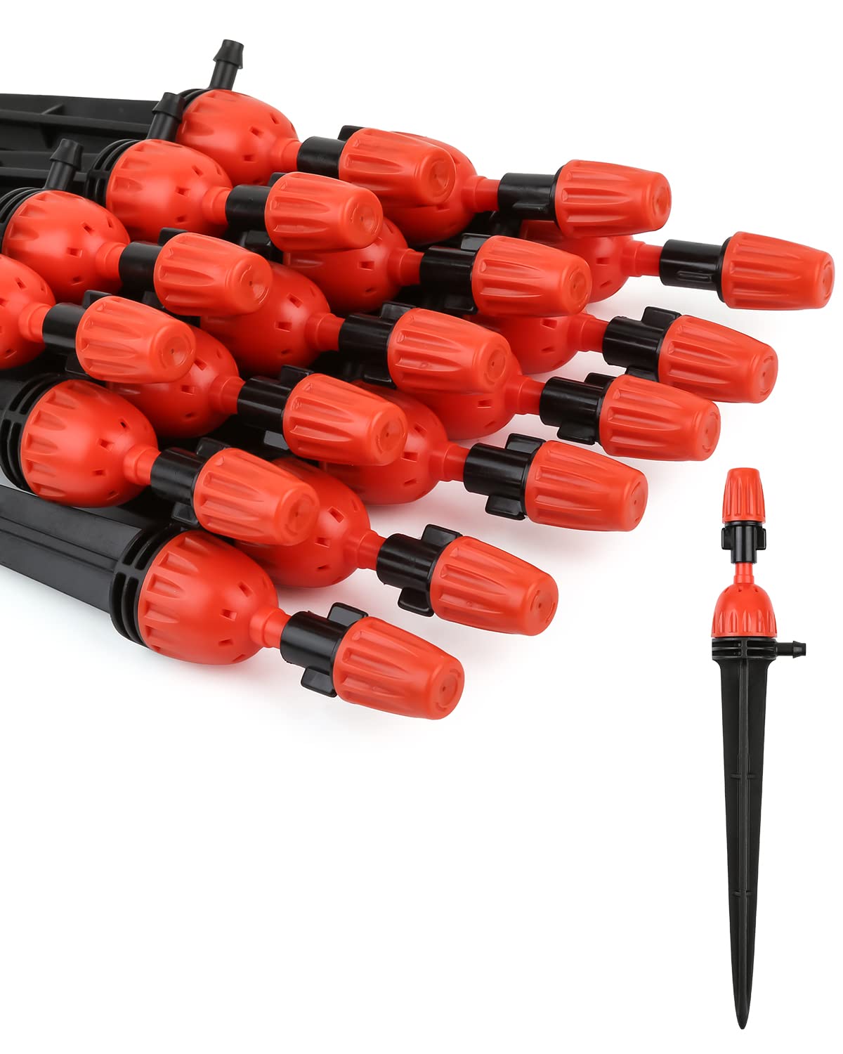 Yulaiyoen front packaging showing 25-piece emitter kit and quick benefits