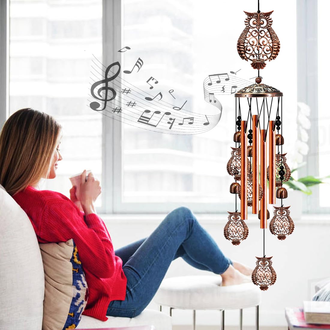 YXOTJHS aluminum tubes detail offering clear resonant outdoor sound