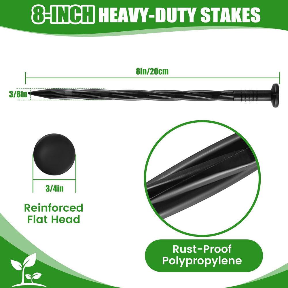 YYAYYA close-up spiral shaft detail showing enhanced soil grip benefit