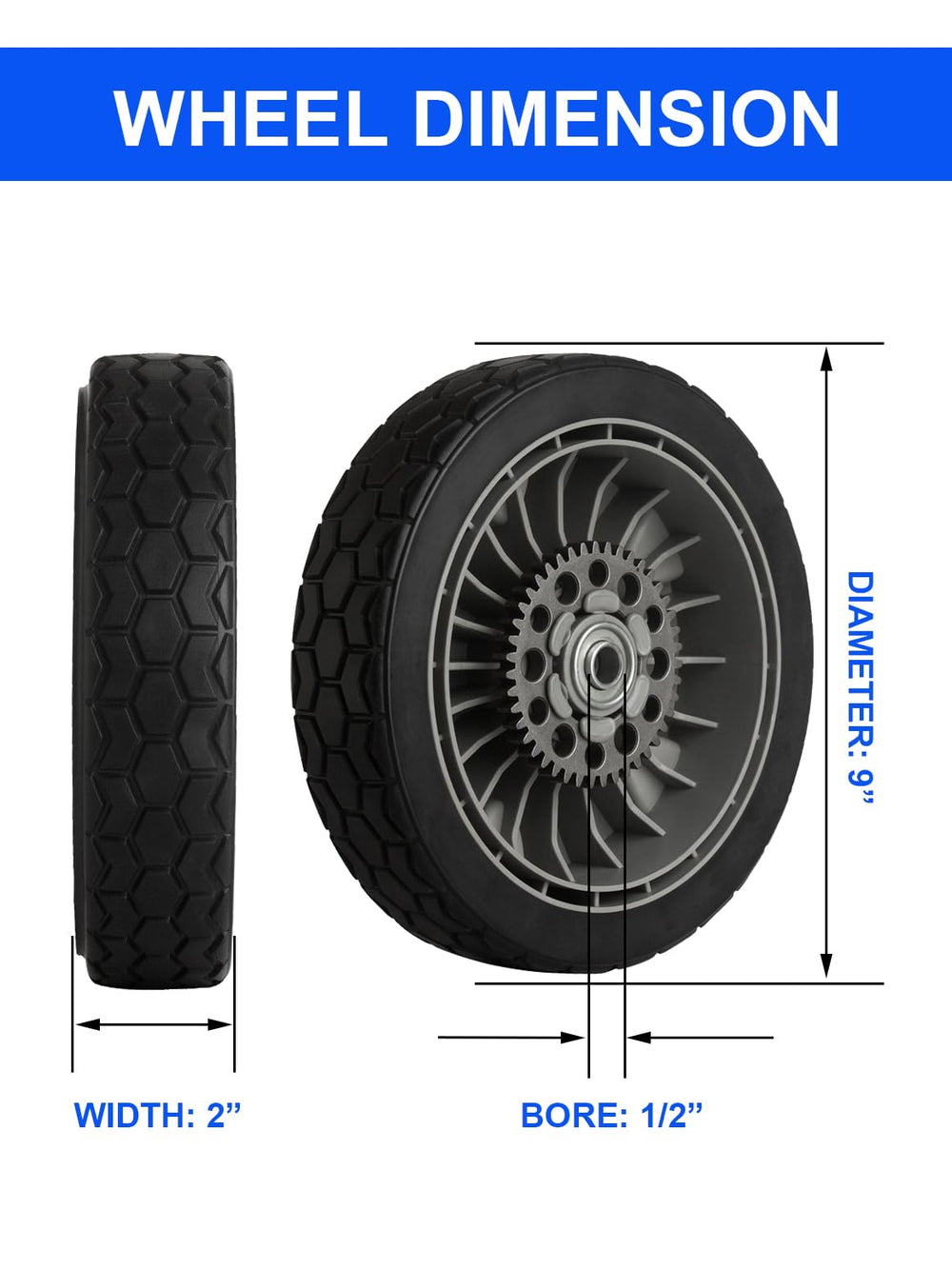 ZALANA side profile highlighting rubber tread depth for improved traction
