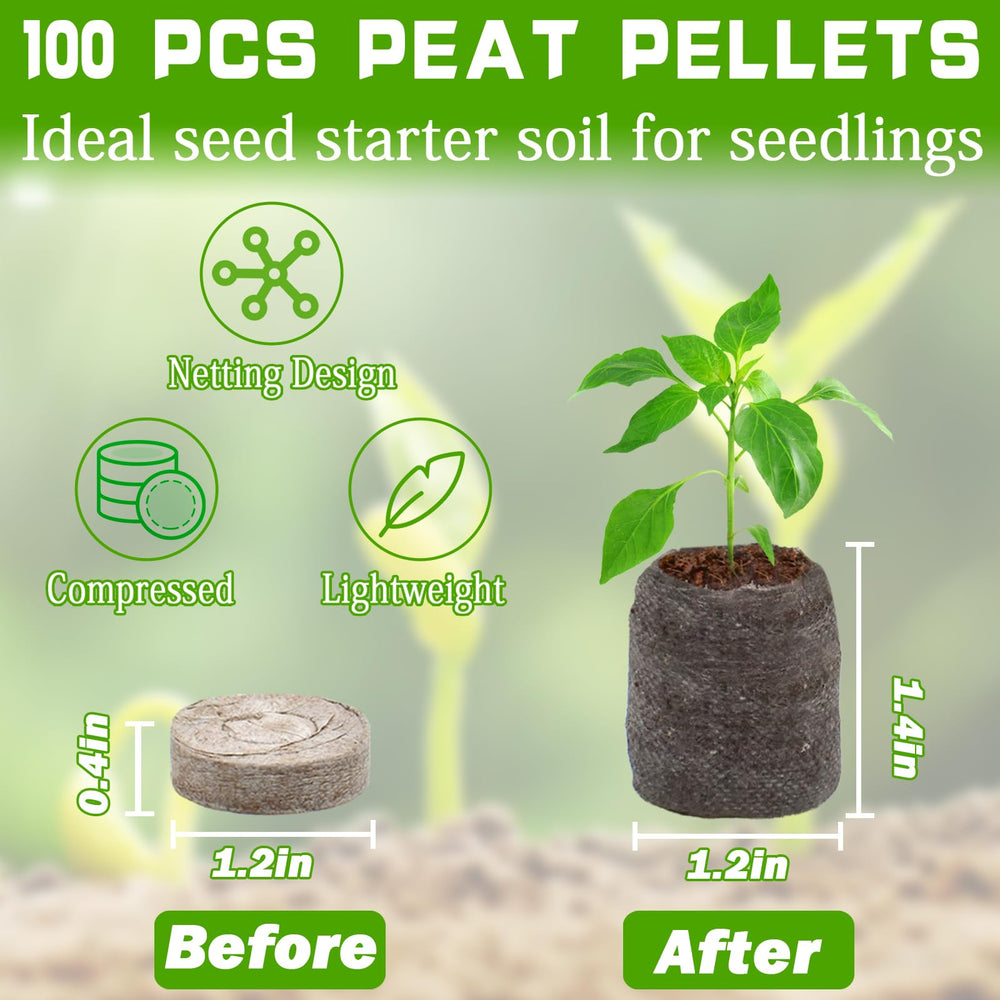 ZeeDix expanded pellet close-up showing airy peat texture for strong seedlings