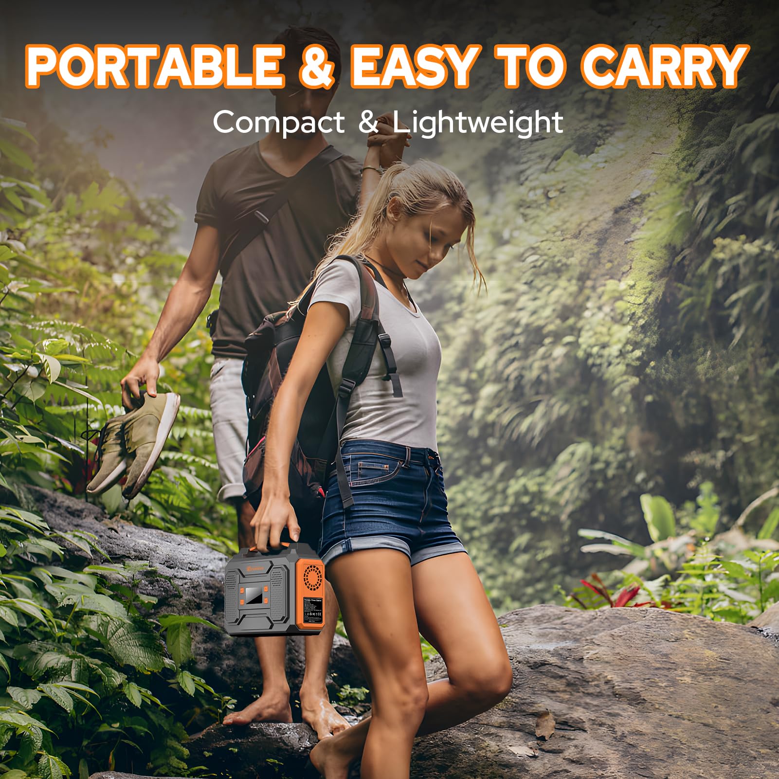 ZeroKor side handle highlighting portability for easy transport