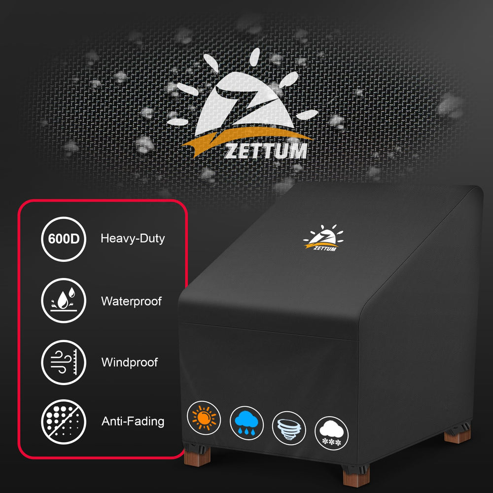 Zettum quick-release buckle and hem showing windproof secure attachment