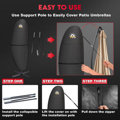 Zettum quick-release buckle detail ensuring windproof secure fit