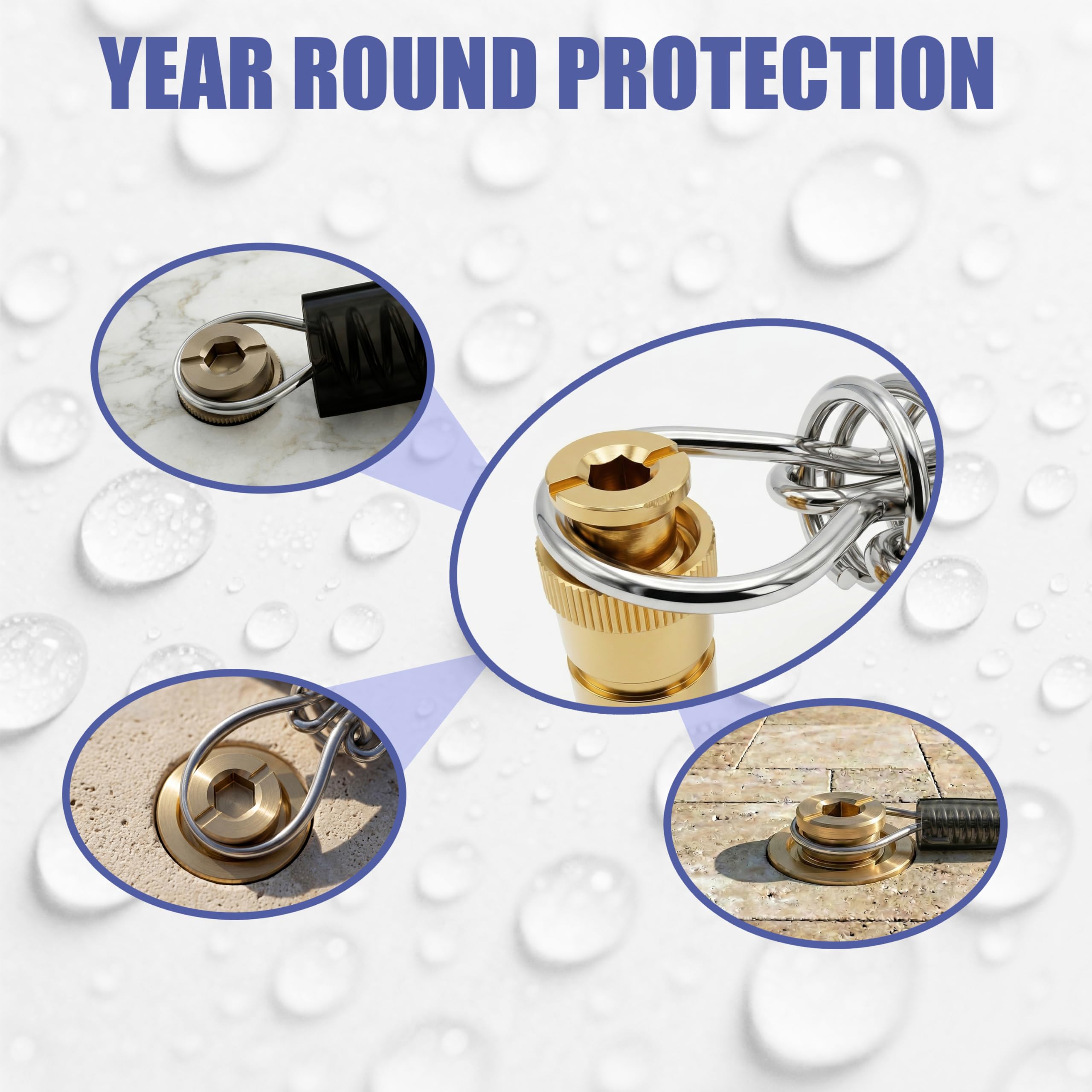 Zhouyiqiaoyu spring connected to mesh cover showing gentle contact to prevent tears benefit