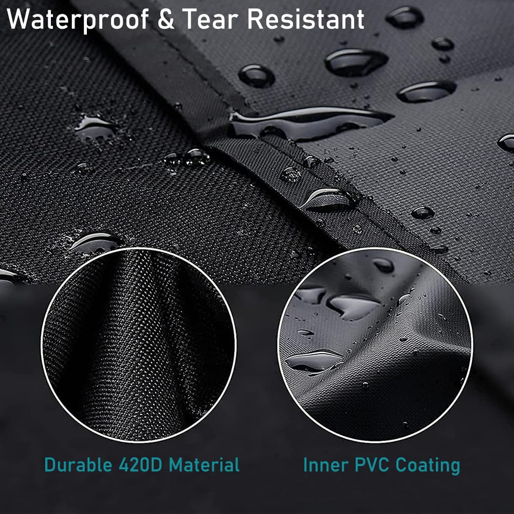 ZJYWSCH drawstring base detail securing cover against wind