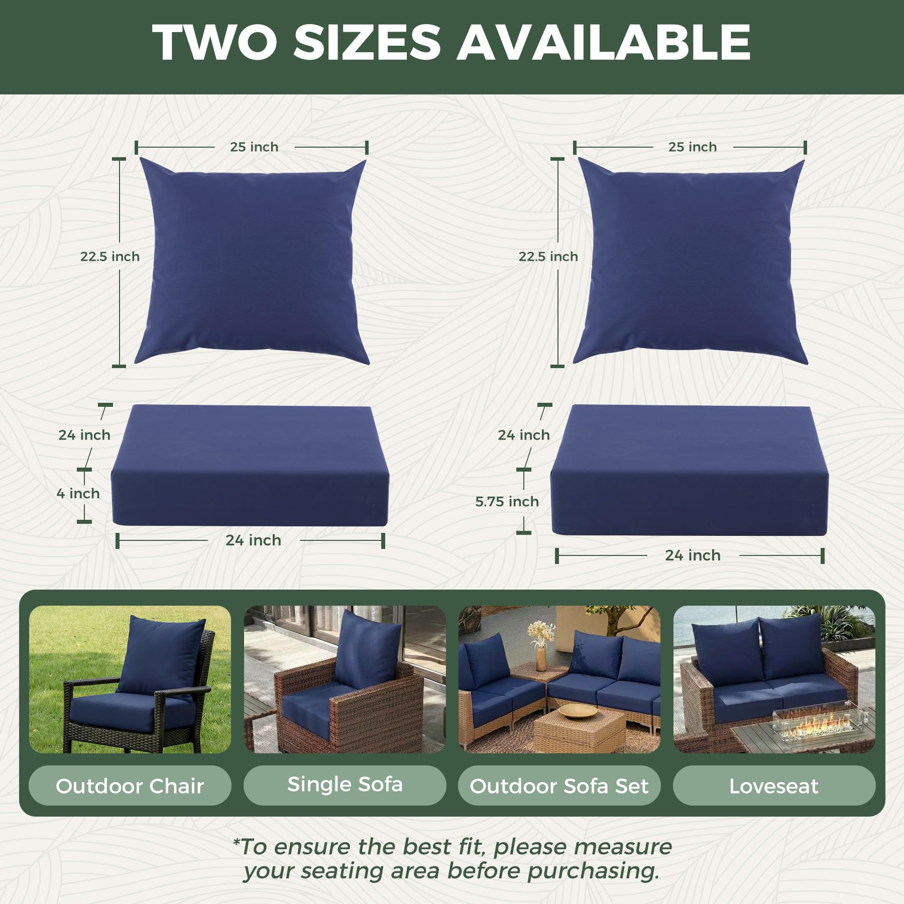 Zonamat side profile illustrating seat cushion thickness and long-lasting support