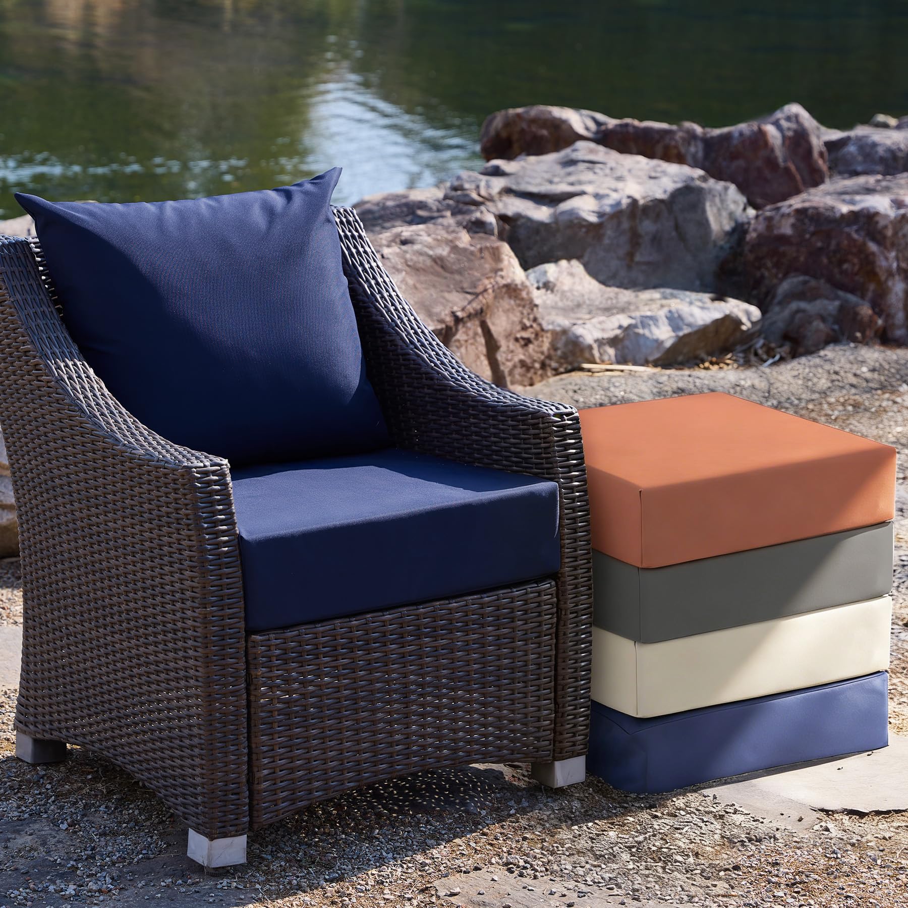 Zonamat stacked storage shot showing easy storage and space-saving design