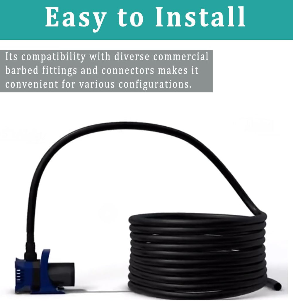 ZY-hosetube installed in garden irrigation showing even watering benefit