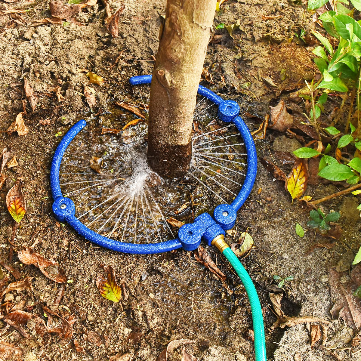 ZZM front packaging showing watering ring and included splitter for easy setup
